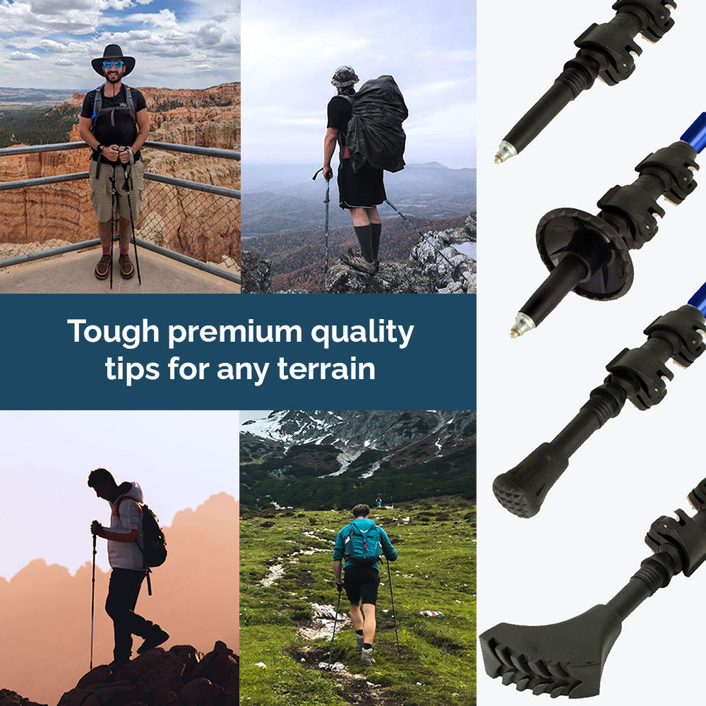 Tekore Trek Pro hiking and walking poles - Pair